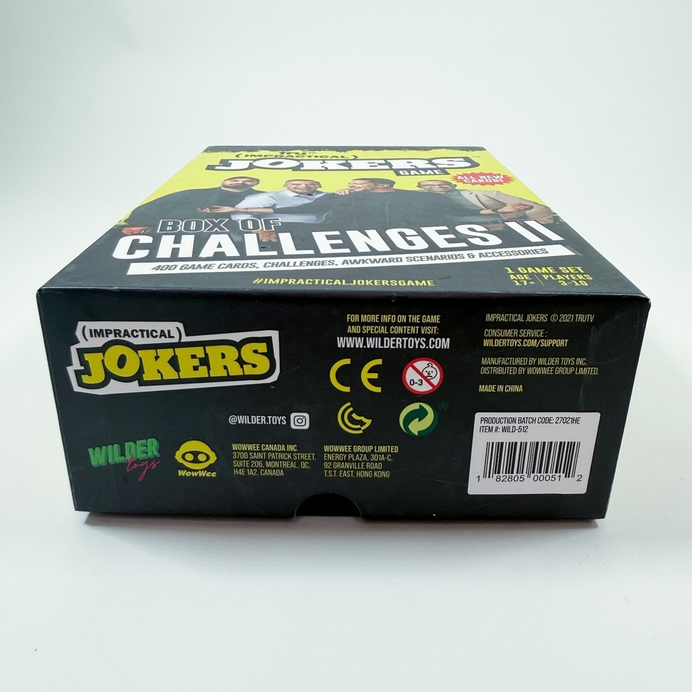 Impractical Jokers Game – Box of Challenges II (2021) Complete Set - Picture 6 of 12